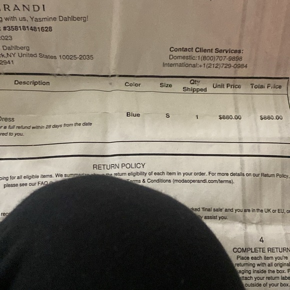 Designer dress - Picture 6 of 7